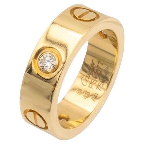 cartier love yellow gold ring|cartier love ring worth money.